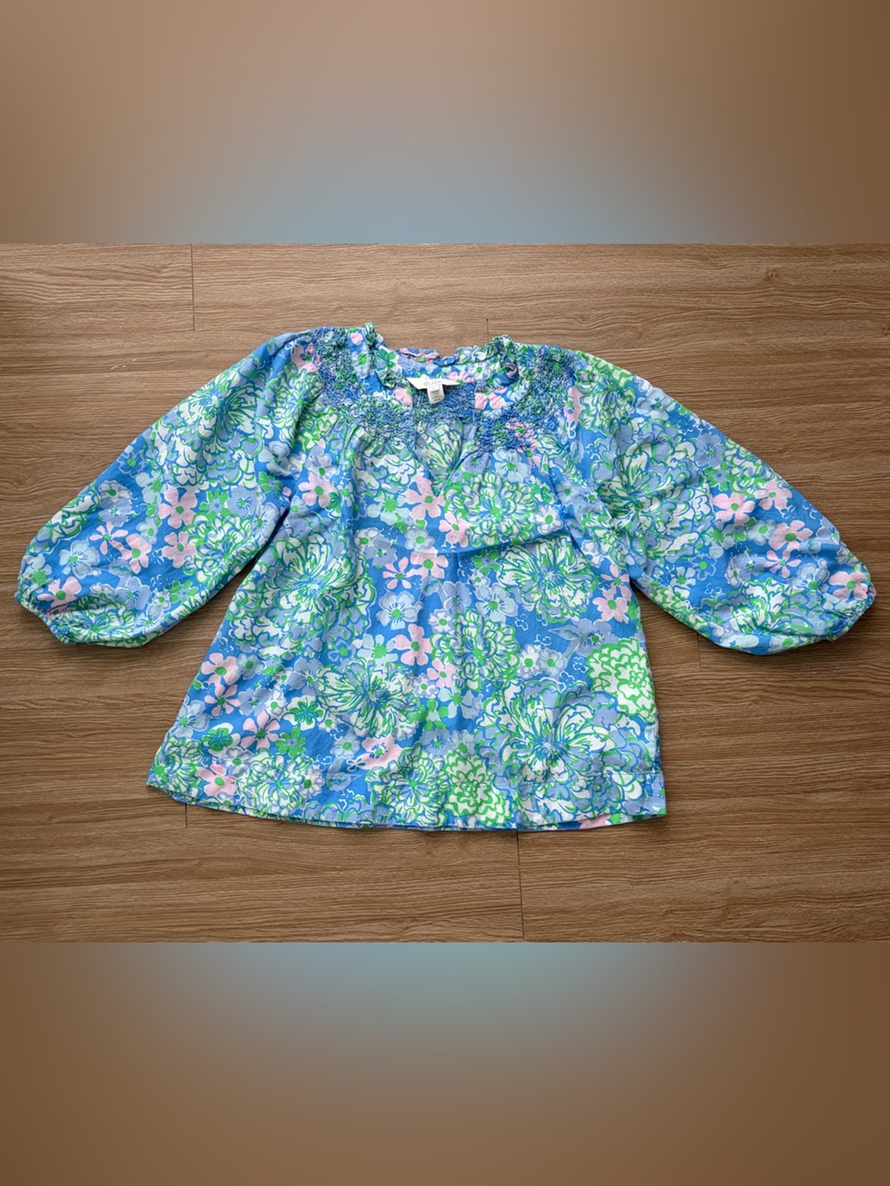 Lilly Pulitzer Women's Lourdes 3/4 Sleeve Cotton